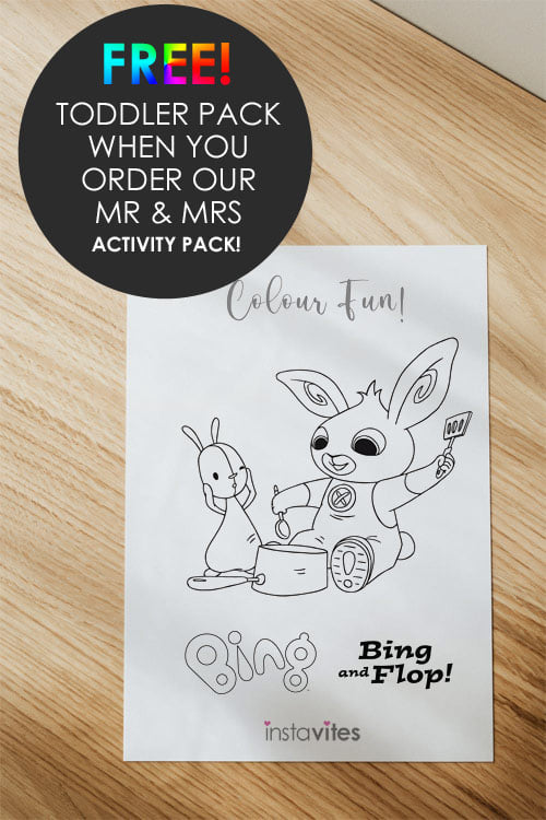 DIGITAL VERSION | Mr & Mrs Kid's Wedding Activity Pack A4 | Unlimited Copies | Sent Instantly! | FREE Toddler Pack! | 14 pages! | Suitable for all ages! ★★★★★