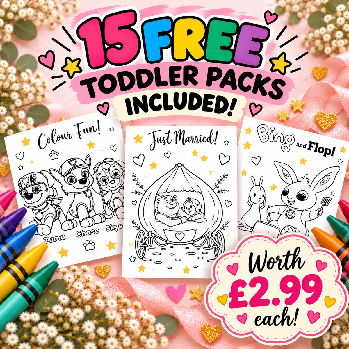 🔥 NOW REDUCED! | EXTRA LARGE BUNDLE | 15 Wedding Activity Packs + 15 FREE Toddler Packs (PLUS bonus Extras!) ⭐⭐⭐⭐⭐