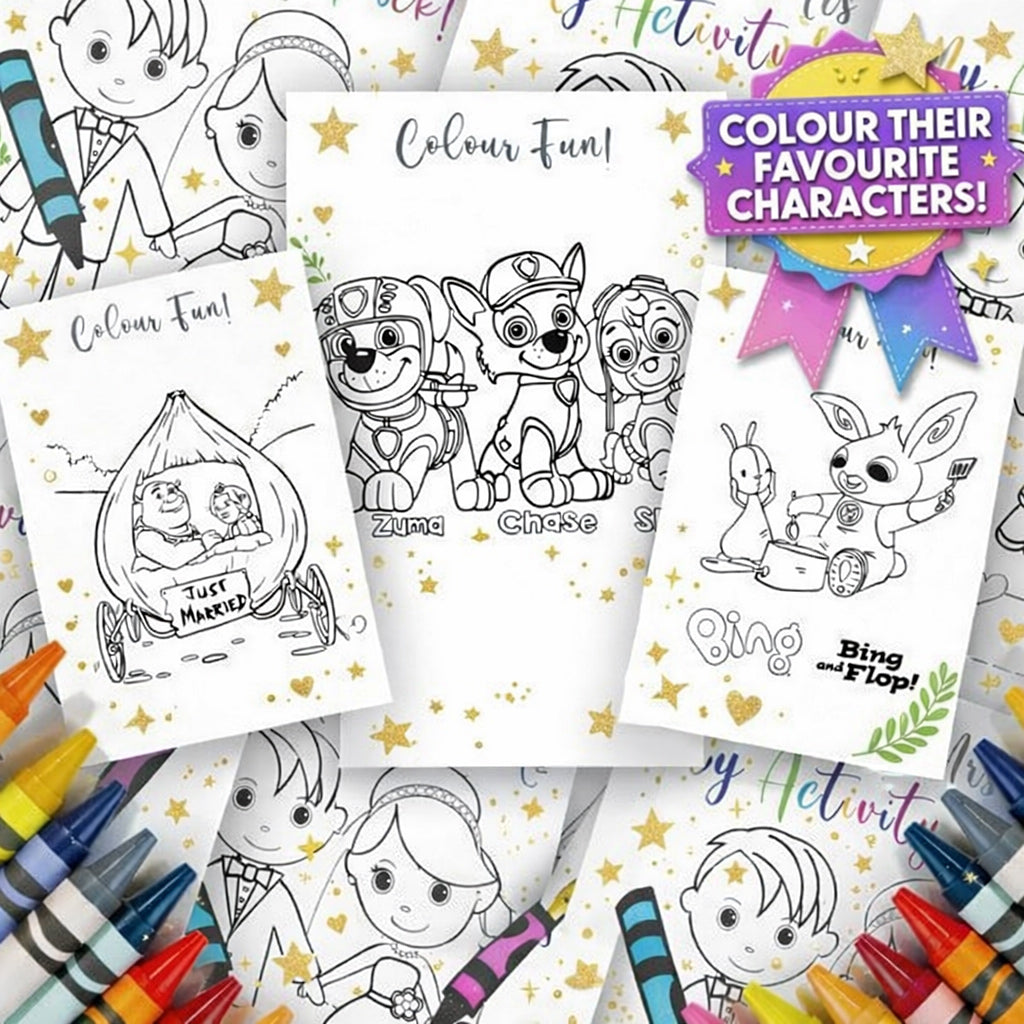 SINGLE PACK | 1 Pack for 1 Kid |Toddler Colouring Pack A4 | 1 Pack | 3 pages! | Set quantity below | Suitable for toddlers ★★★★★